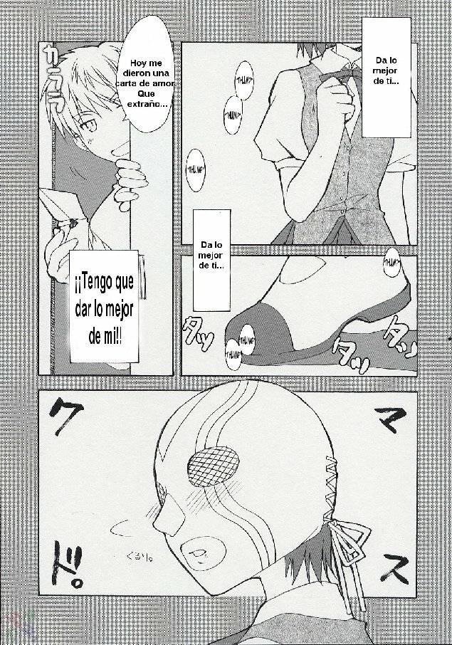 (C67) [Alpha to Yukaina Nakamatachi (ALPHa)] Hatenkou Shoujo Dojibiron PINK (School Rumble) [Spanish] page 4 full