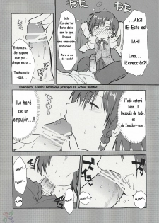 (C67) [Alpha to Yukaina Nakamatachi (ALPHa)] Hatenkou Shoujo Dojibiron PINK (School Rumble) [Spanish] - page 12