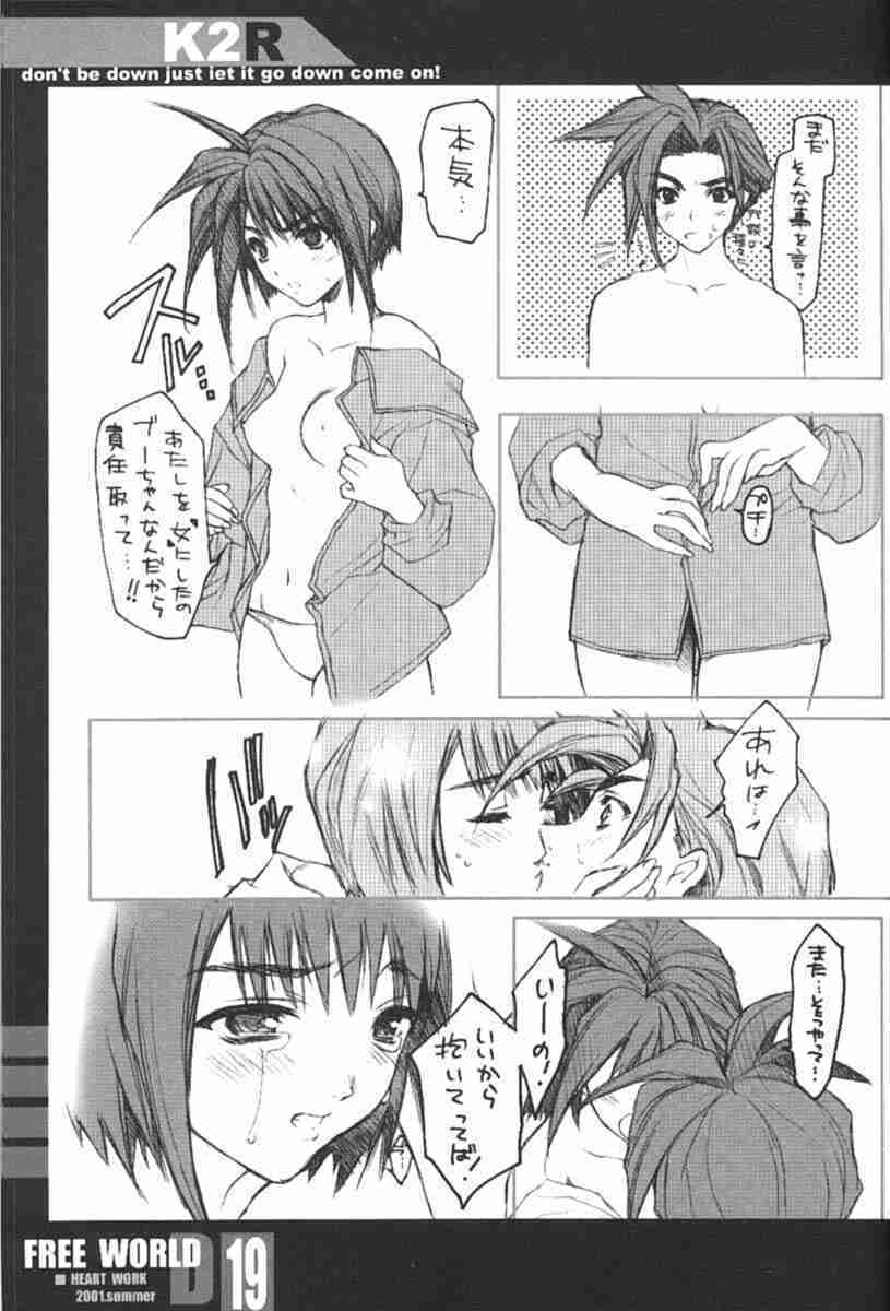 (C60) [HEART WORK (Suzuhira Hiro)] FREE WORLD (DNA2, Is) page 18 full