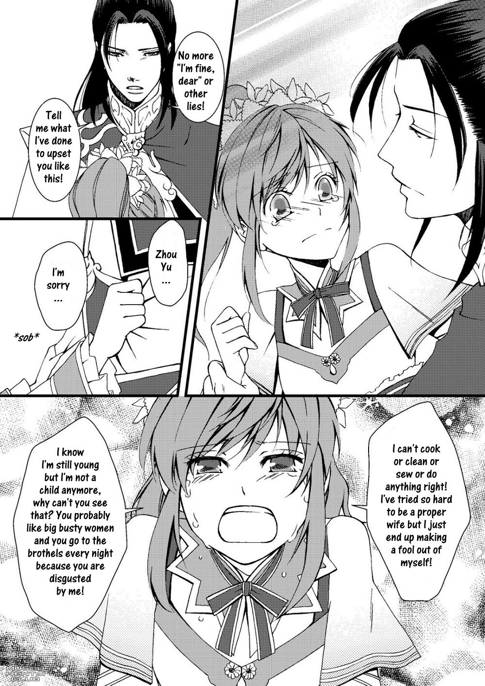 (Kouchi ni wa Tatsu koto Nakare 9) [Gekka (Kakei Asato)] Kochou Ranbu Ni (Dynasty Warriors) [English] page 9 full
