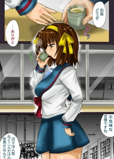 [Tobidashi Chu-i] Suzumiya Haruhi ga Koizumi Itsuki no Chou Shokushu Niyori Ryoujoku, Soshite Haramasareru. (Suzumiya Haruhi no Yuuutsu) - page 3