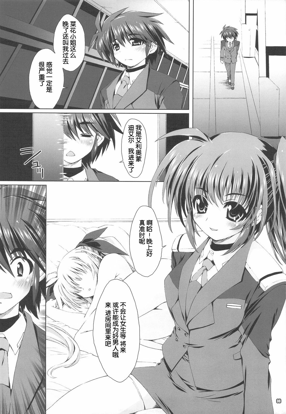 (C76) [Magic Private Eye (Mitsuki Mantarou)] Mahou Shoujo MOVIE (Mahou Shoujo Lyrical Nanoha) [Chinese] [52H里漫画组] page 6 full