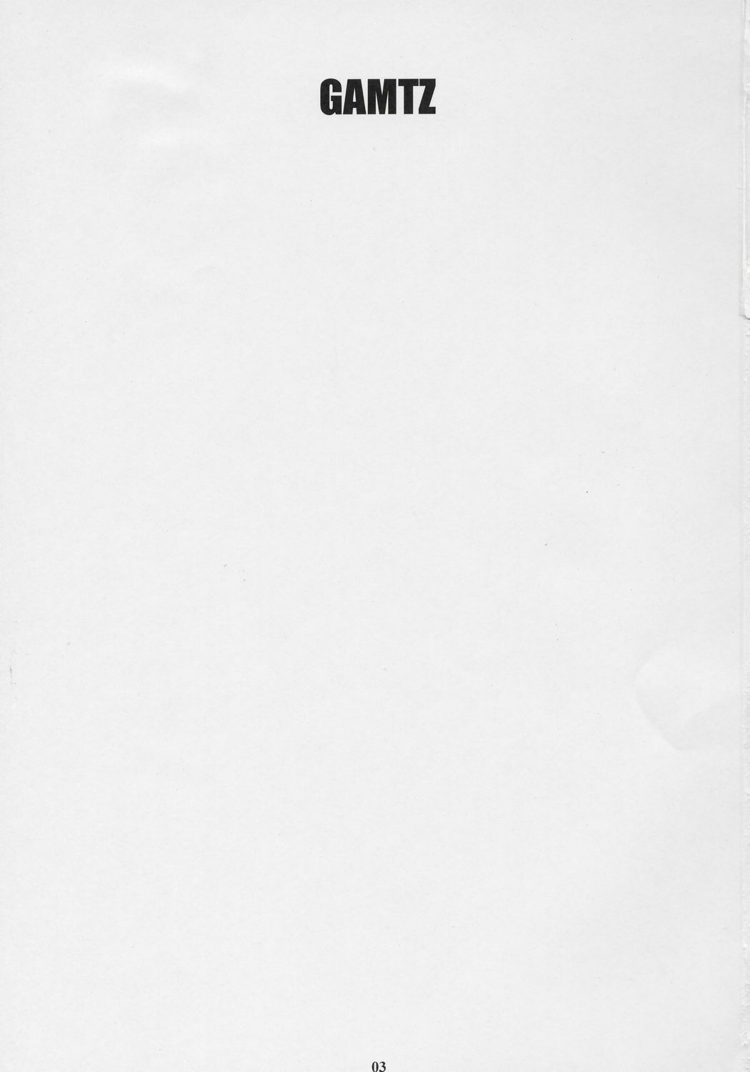 (C69) [M (Amano Ameno)] GAMTZ (GANTZ) page 2 full