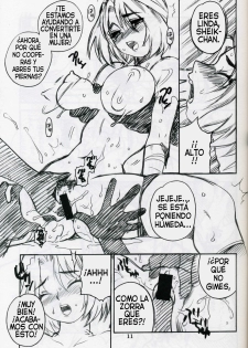 (C62) [SHALLOT COCO (Yukiyanagi)] Yukiyanagi no Hon Vol. 4 Double Princesses (Super Mario Brothers, The Legend Of Zelda) [Spanish] [Exiles Kingdom] [Incomplete] - page 11