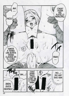 (C62) [SHALLOT COCO (Yukiyanagi)] Yukiyanagi no Hon Vol. 4 Double Princesses (Super Mario Brothers, The Legend Of Zelda) [Spanish] [Exiles Kingdom] [Incomplete] - page 16