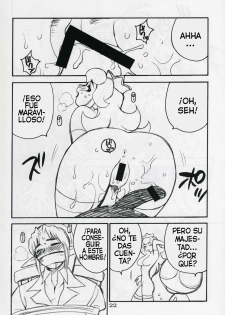(C62) [SHALLOT COCO (Yukiyanagi)] Yukiyanagi no Hon Vol. 4 Double Princesses (Super Mario Brothers, The Legend Of Zelda) [Spanish] [Exiles Kingdom] [Incomplete] - page 22
