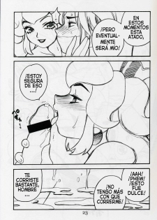 (C62) [SHALLOT COCO (Yukiyanagi)] Yukiyanagi no Hon Vol. 4 Double Princesses (Super Mario Brothers, The Legend Of Zelda) [Spanish] [Exiles Kingdom] [Incomplete] - page 23