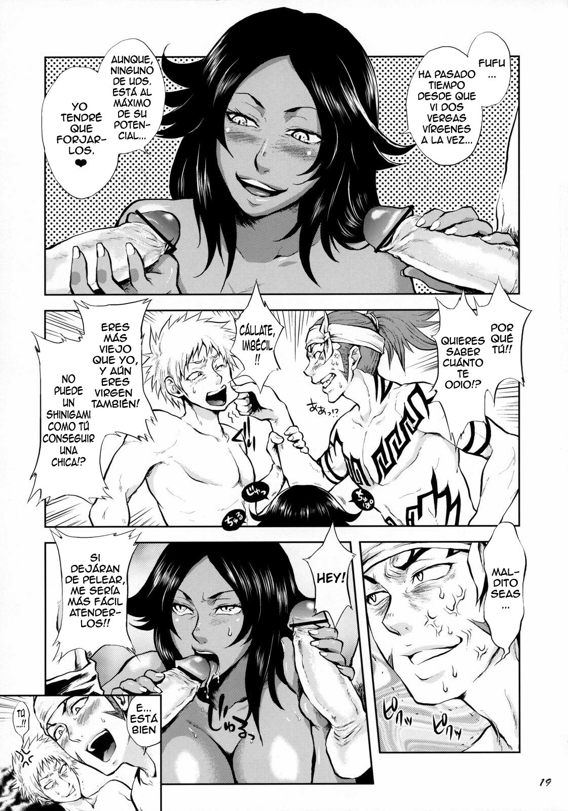 (C70) [Todd Special (Todd Oyamada)] Yukemuri NyanNyan Jiken (Bleach) [Spanish] page 19 full