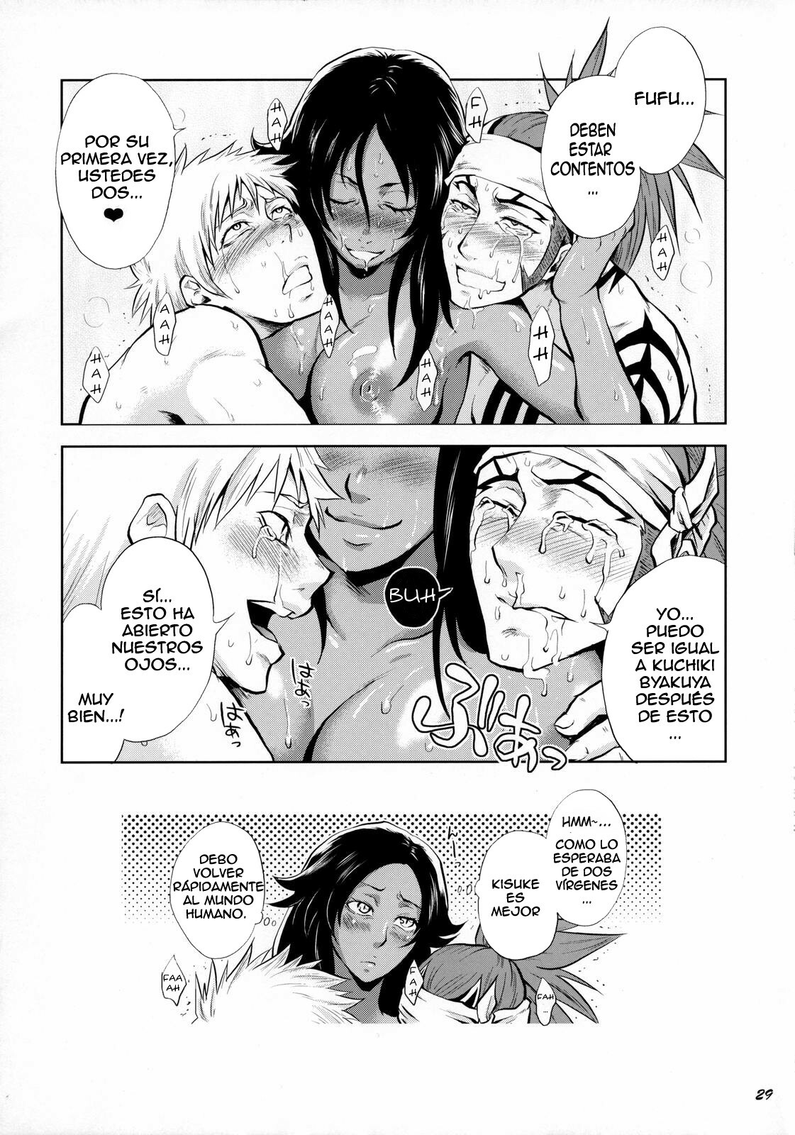 (C70) [Todd Special (Todd Oyamada)] Yukemuri NyanNyan Jiken (Bleach) [Spanish] page 29 full
