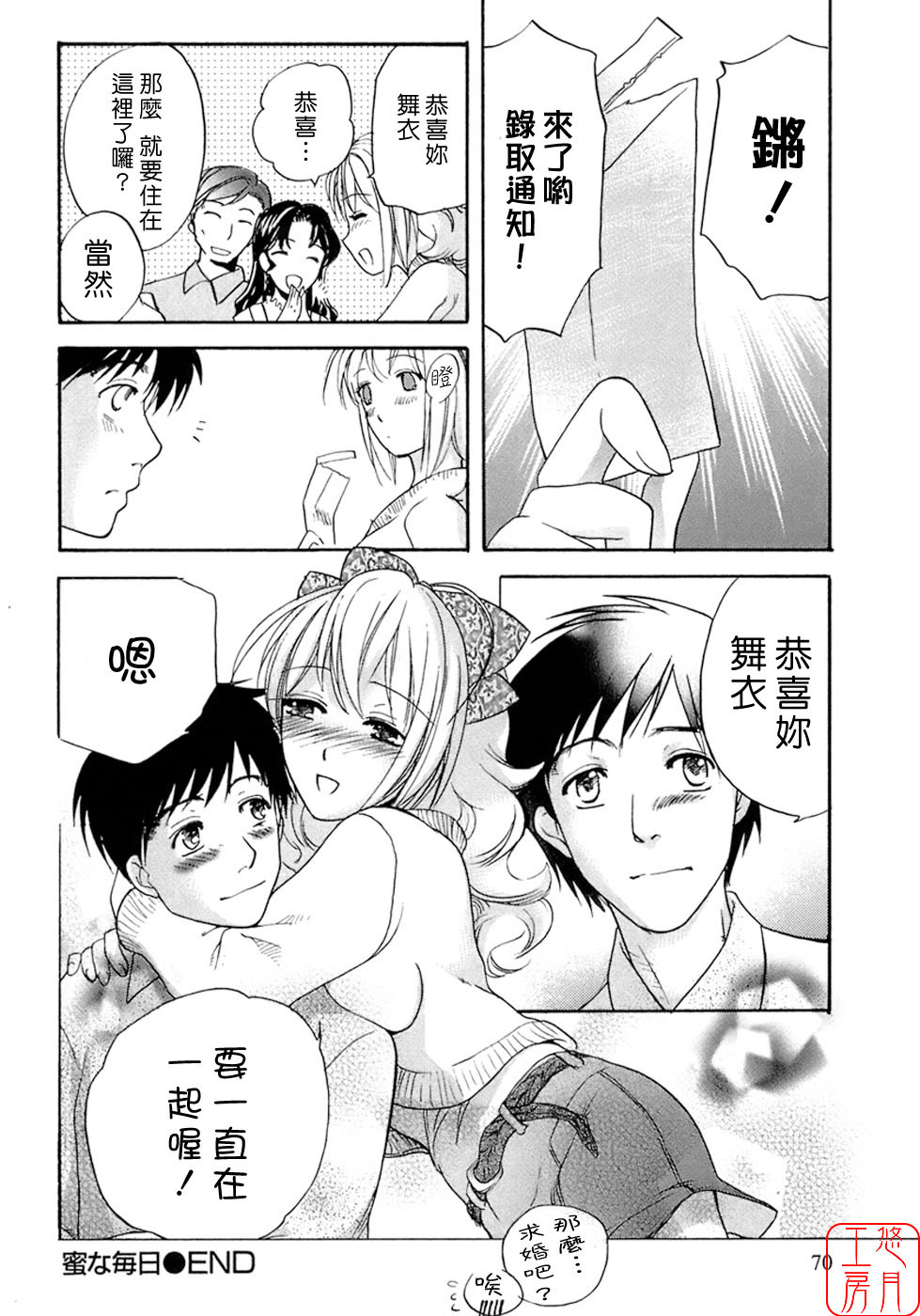 [Fujisaka Kuuki] Honey na Mainichi - Everyday of Honey. [Chinese] [悠月工房] page 71 full