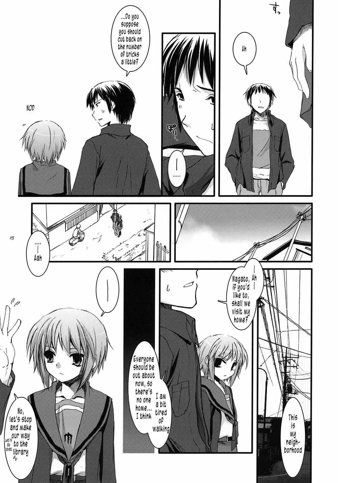 (SC33) [Digital Lover (Nakajima Yuka)] D.L. Action 37 (The Melancholy of Haruhi Suzumiya) [English] [Tonigobe] page 15 full