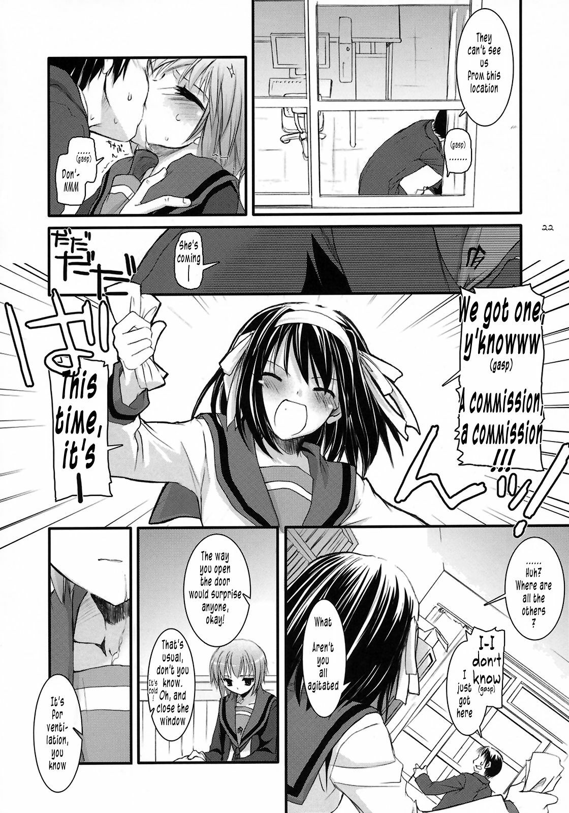 (SC33) [Digital Lover (Nakajima Yuka)] D.L. Action 37 (The Melancholy of Haruhi Suzumiya) [English] [Tonigobe] page 22 full