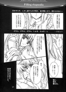 (C61) [Aruku Denpatou no Kai (Atono Matsuri, Kimura Shuuichi)] Filling Rhapsodia (Suika) - page 20