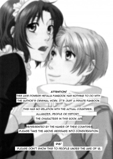 (Oushuu no Tamago) [Gadou Joutou (Minato)] perverted rapture (Hetalia: Axis Powers) [English] [Doyoubiteyourthumbatmesir] - page 2