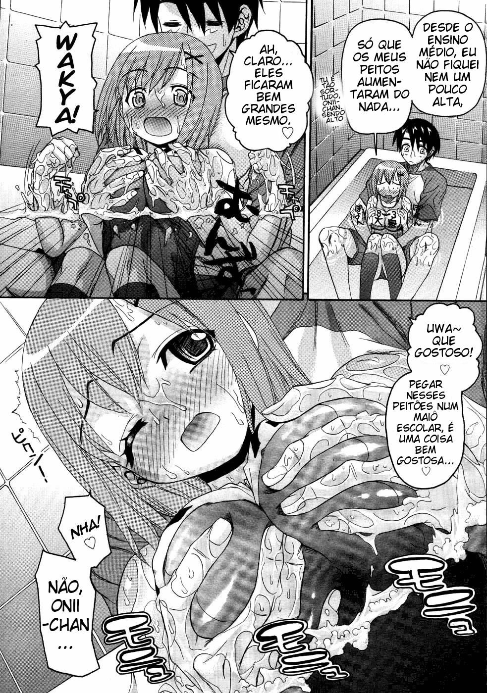 [Saegusa Kohaku] Onegai Sister 2 [Portuguese-BR] {Tojara Dark} page 6 full