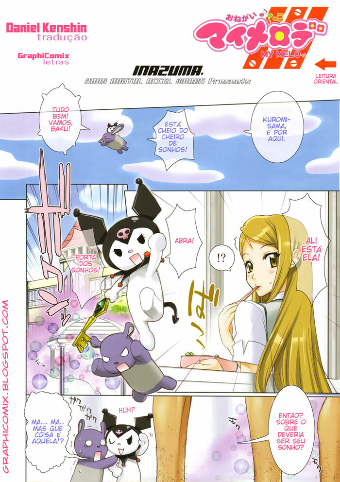 (C69) [Digital Accel Works (INAZUMA.)] Fire Power | Poder de Fogo (Onegai My Melody) [Portuguese-BR] [Daniel Kenshin] [Decensored] page 2 full
