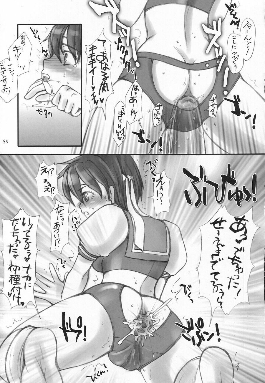 (C64) [Sarurururu (Doru Riheko)] Holic 3 Hallucination (Street Fighter) page 24 full