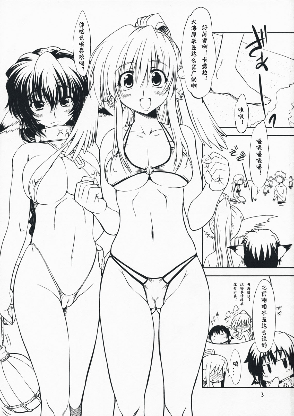 (C76) [Chinpudo (Marui)] Hashokukei (Tears to Tiara, Utawarerumono) [Chinese] {神风汉化组} page 2 full