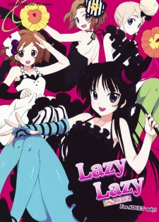 (COMIC1☆3) [SUKAPON-DO (Kagawa Tomonobu, Yano Takumi)] LazyLazy (K-ON!) [Chinese] [枫色汉化组]