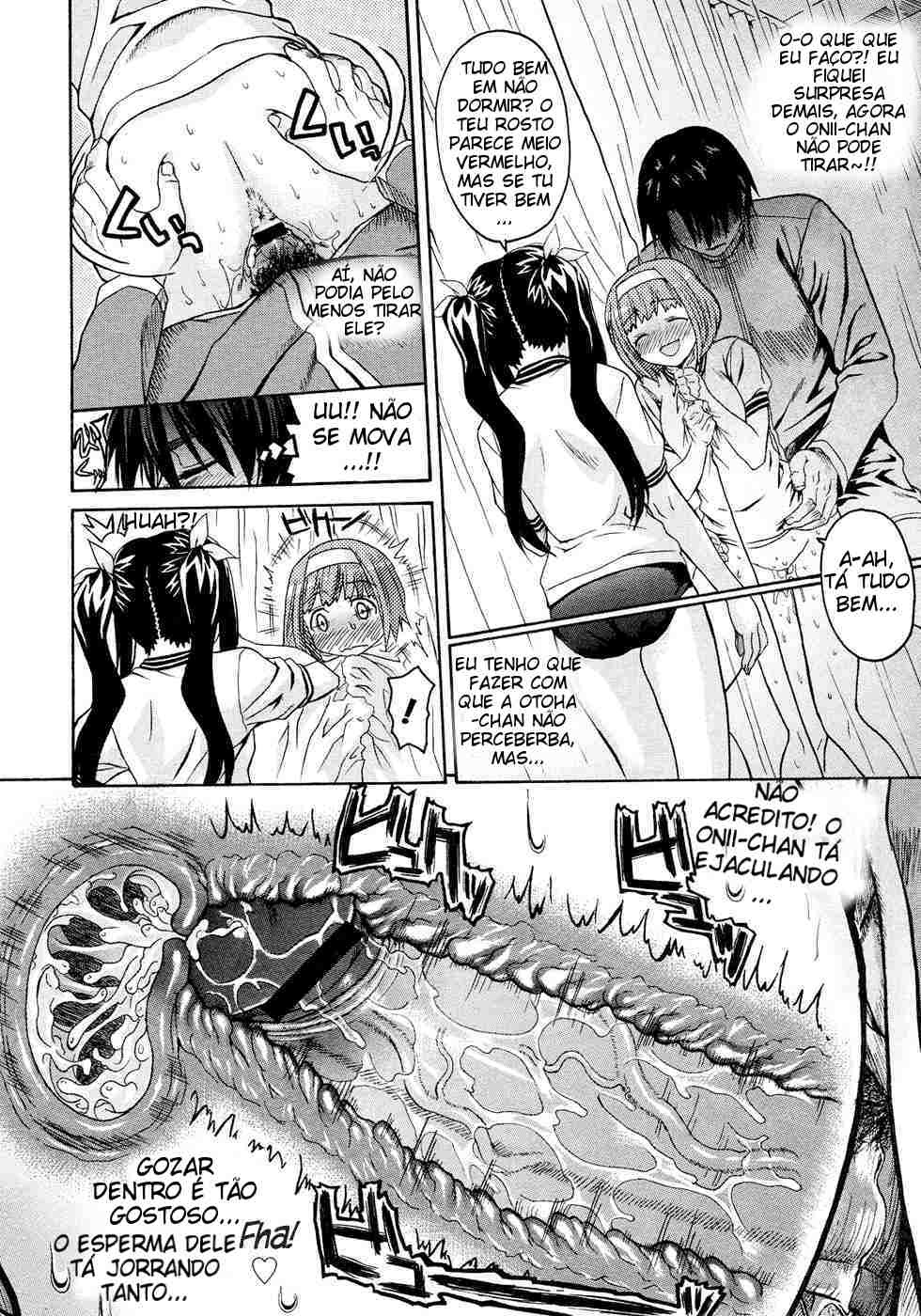 [Saegusa Kohaku] Onegai Sister 3 [Portuguese-BR] {Tojara Dark} page 14 full
