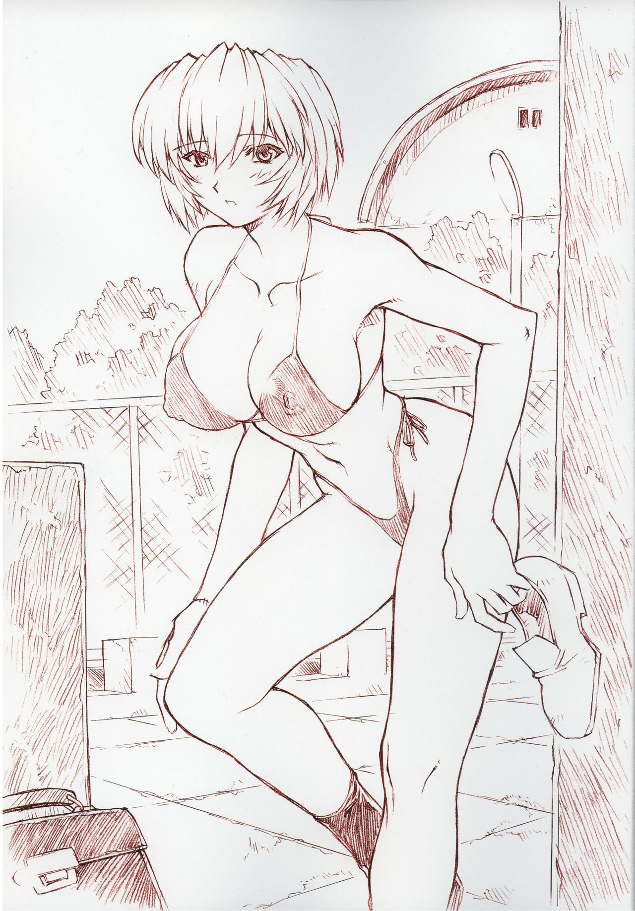 (C60) [Nakayohi Mogudan (Mogudan)] Ayanami 2 Hokenshitsu Hen (Neon Genesis Evangelion) page 19 full