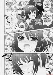 (COMIC1) [SimaSima System (Nagisawa Yuu)] Suzumiya Haruhi no Daikenkyuu! (Suzumiya Haruhi no Yuuutsu [Spanish] [Jedah12] - page 15