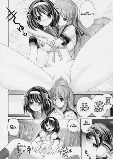 [Raijinkai (Haruki Genia)] Migurui 2 - Ryoumiya Haruhi no Soushitsu | La Perdida de Haruhi (The Melancholy of Haruhi Suzumiya) [Spanish] - page 16