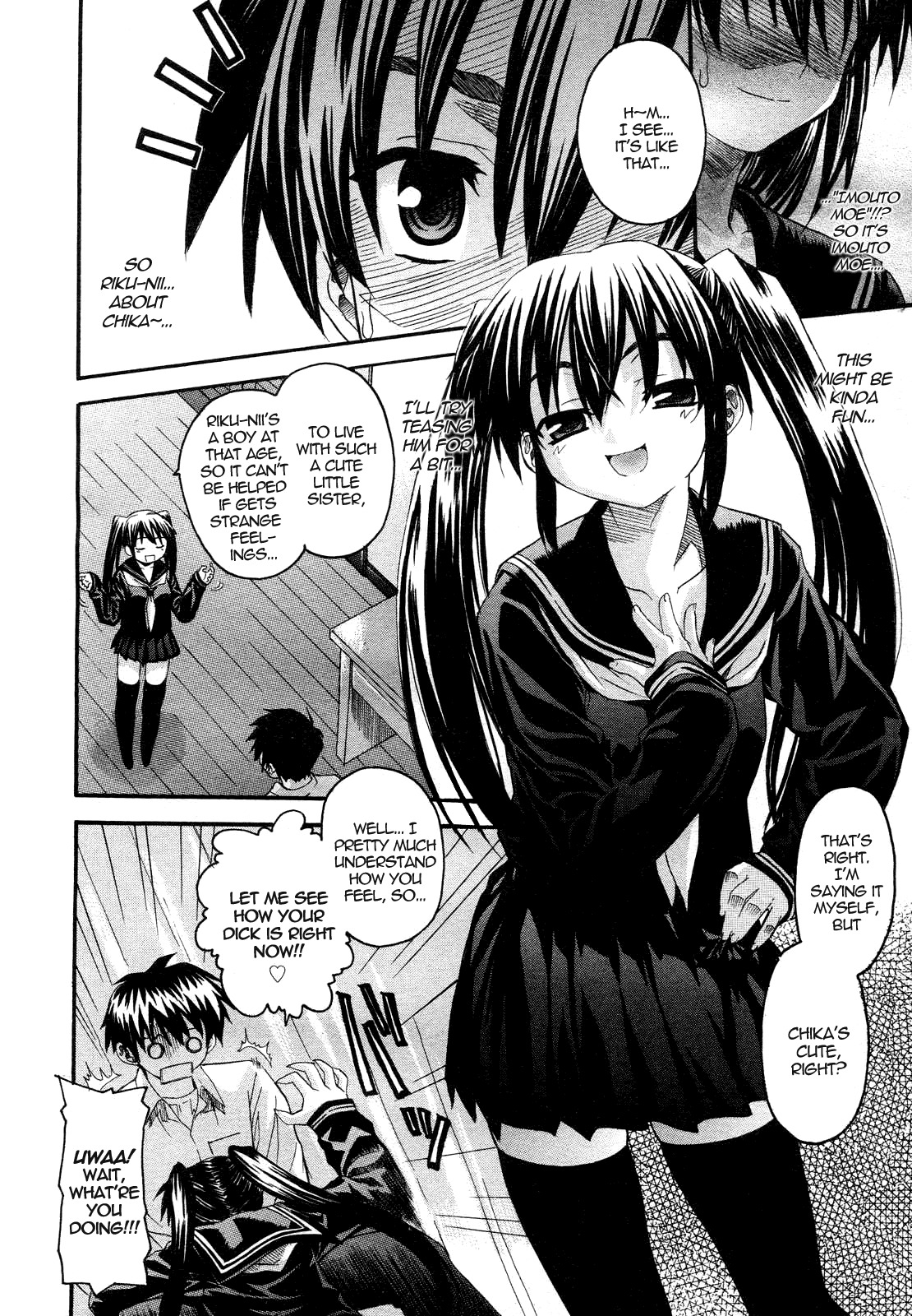 [Saegusa Kohaku] Oniichan To Wa Yobitakunai!! Ch01-03[English] page 4 full