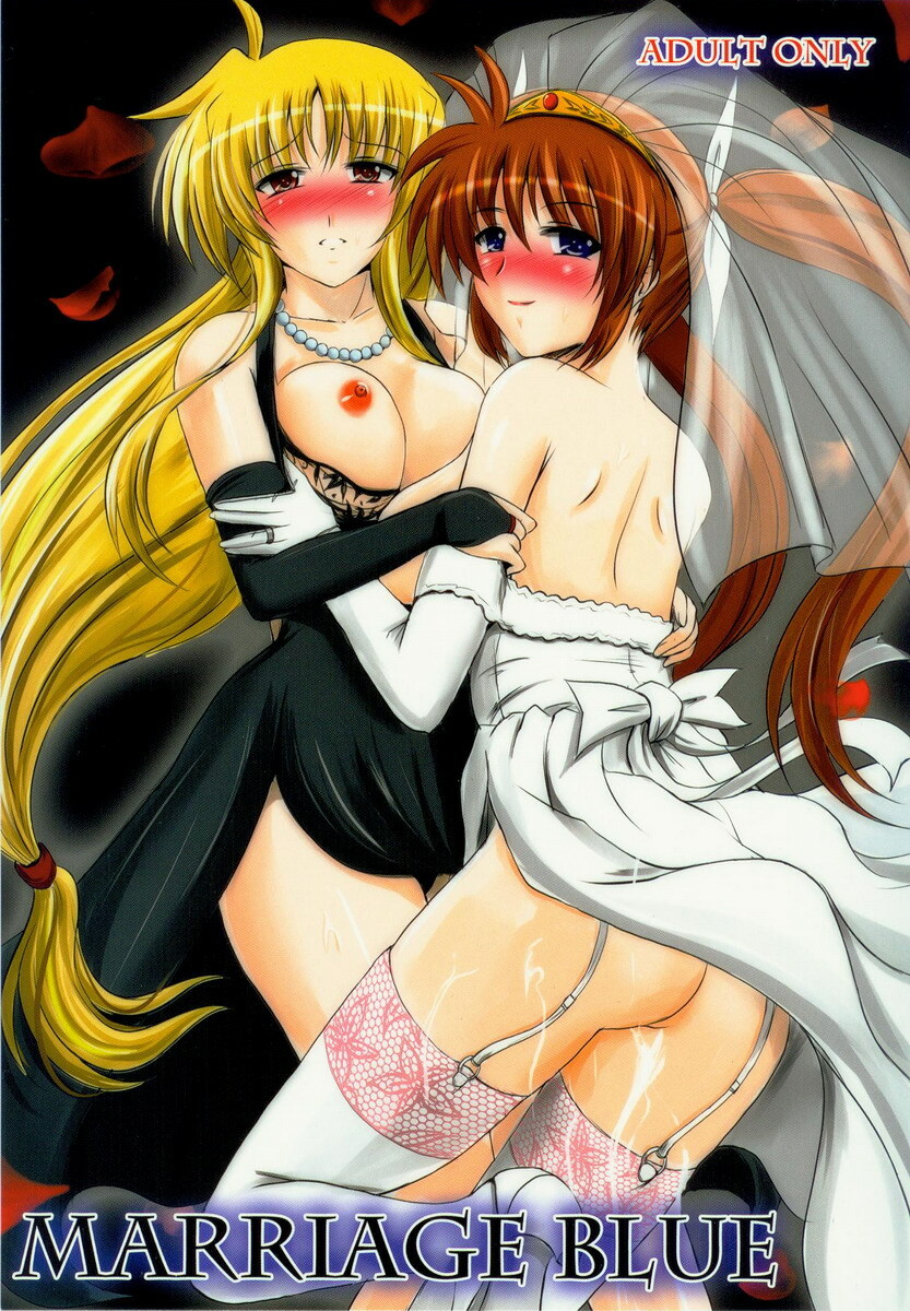 (Lyrical Magical 7) [Shochu MAC (Hozumi Kenji)] MARRIAGE BLUE (Mahou Shoujo Lyrical Nanoha StrikerS) page 1 full