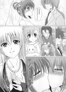 (Lyrical Magical 7) [Shochu MAC (Hozumi Kenji)] MARRIAGE BLUE (Mahou Shoujo Lyrical Nanoha StrikerS) - page 6