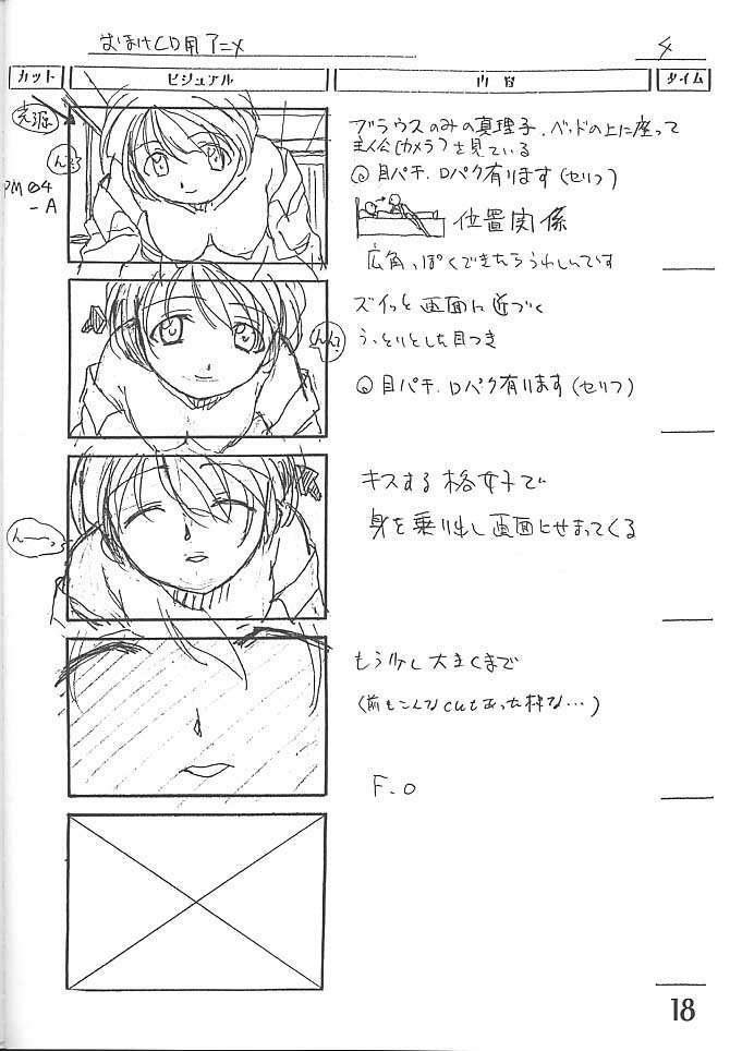 (C59) [Makino Jimusho (Various)] an amateur VOL.3 (Green ~Akizora No Screen~) page 17 full