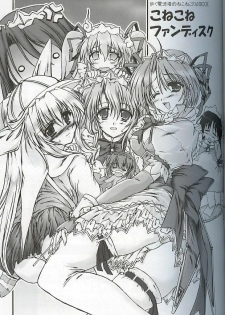 (C62) [ARUKU DENPATOU NO KAI (Kimura Shuuichi)] KONE KONE FANDISC (Mizuiro) - page 2