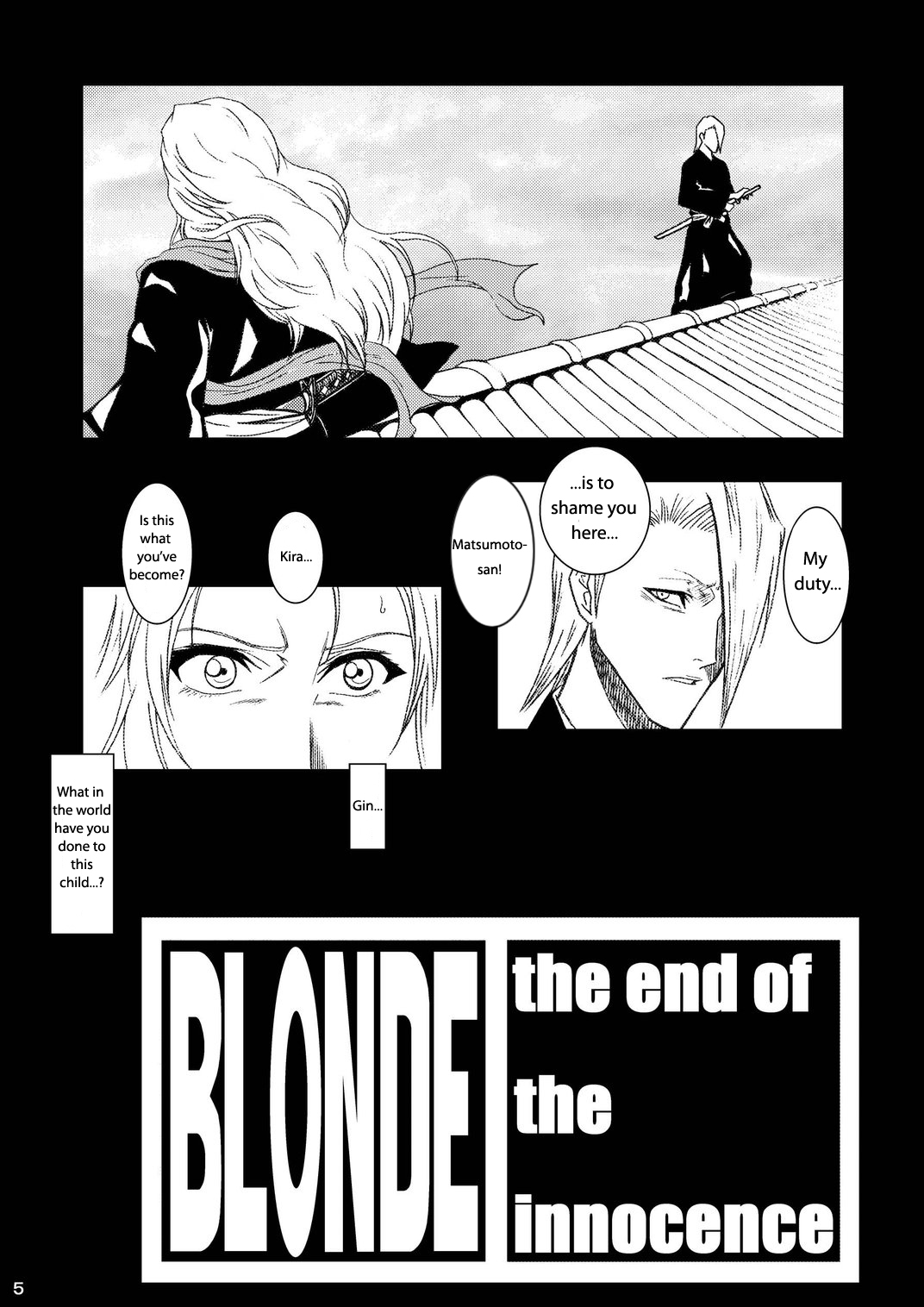 (SC31) [Atelier Pinpoint (CRACK)] Blonde - Midare Kiku | Blonde - End of Innocence (Bleach) [English] {megasean3000} page 2 full