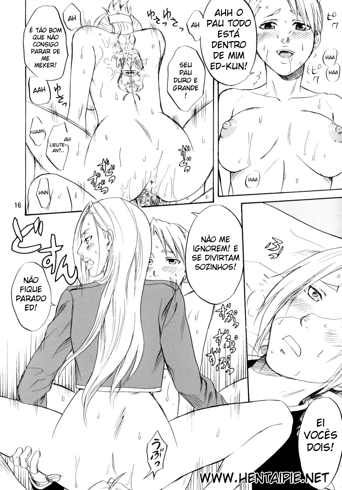 [R55 Kyouwakoku (Kuroya Kenji)] SOIX 3 (Fullmetal Alchemist) [Portuguese-BR] [Hentaipie.net] [2008-09] page 17 full