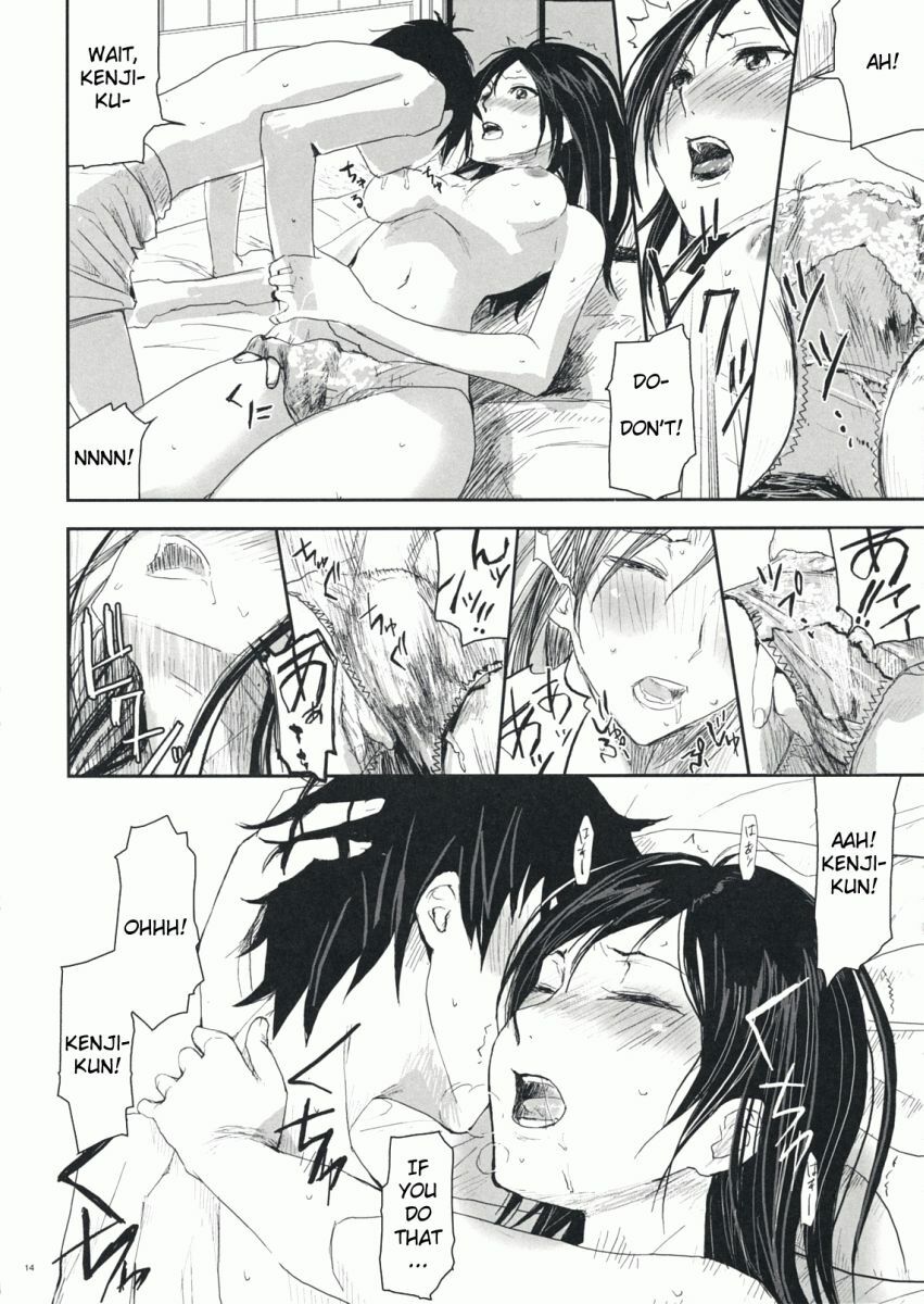 (C76) [Nanashiki (Nanase Masato)] Natsu Ikusa Matsuri - Summer Wars Festival (Summer Wars) [English] [PenisEngineMechanic] page 13 full