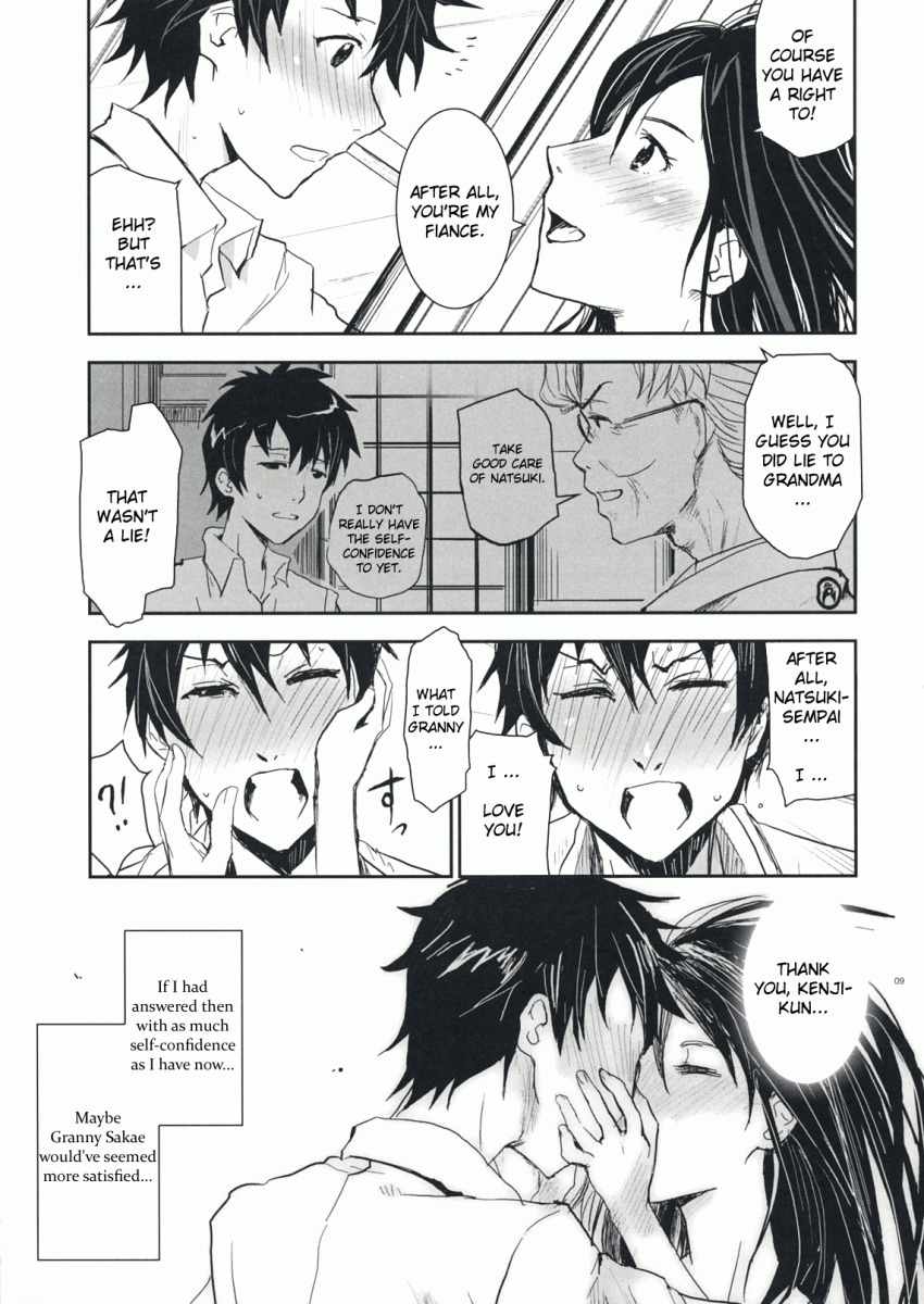 (C76) [Nanashiki (Nanase Masato)] Natsu Ikusa Matsuri - Summer Wars Festival (Summer Wars) [English] [PenisEngineMechanic] page 8 full