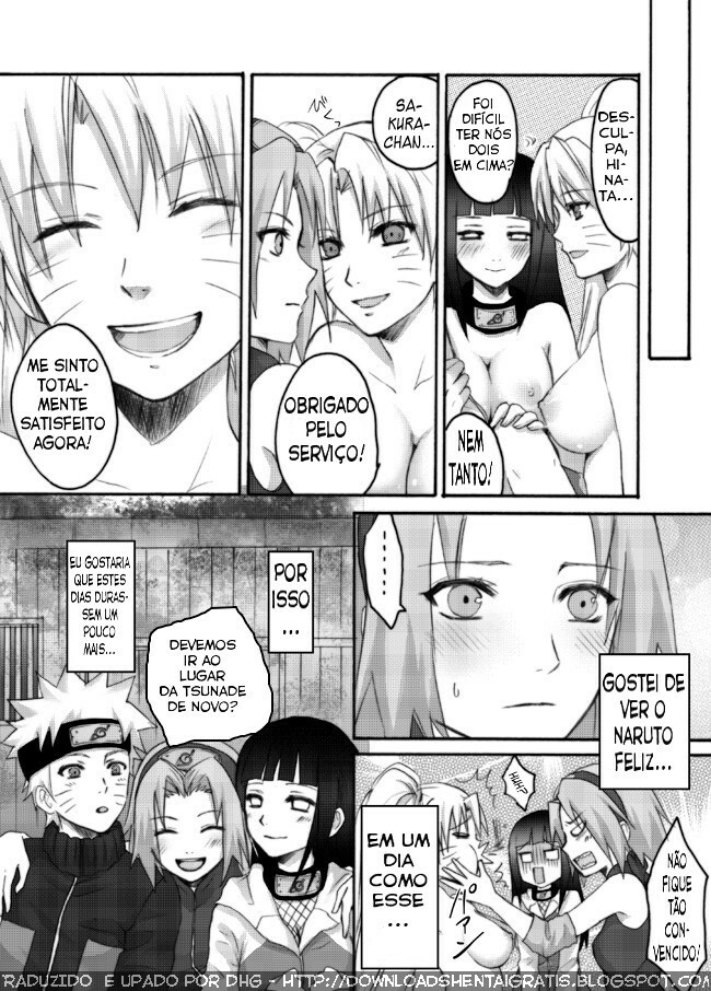 [Ningen Modoki (Random)] Otsugi wa ONOROKE Ninpoujou (NARUTO) [Portuguese-BR] [DHG] page 19 full