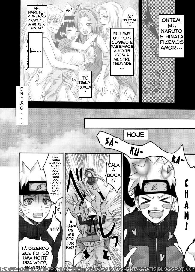 [Ningen Modoki (Random)] Otsugi wa ONOROKE Ninpoujou (NARUTO) [Portuguese-BR] [DHG] page 3 full