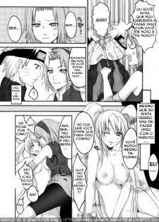 [Ningen Modoki (Random)] Otsugi wa ONOROKE Ninpoujou (NARUTO) [Portuguese-BR] [DHG] - page 4