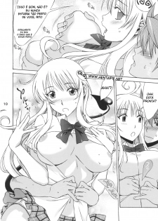 (SC39) [BANANAJAM (Hanzaki Jirou)] DON'T KISS MY TAIL ! (To LOVE-Ru) [Portuguese-BR] [HentaiPie] - page 10