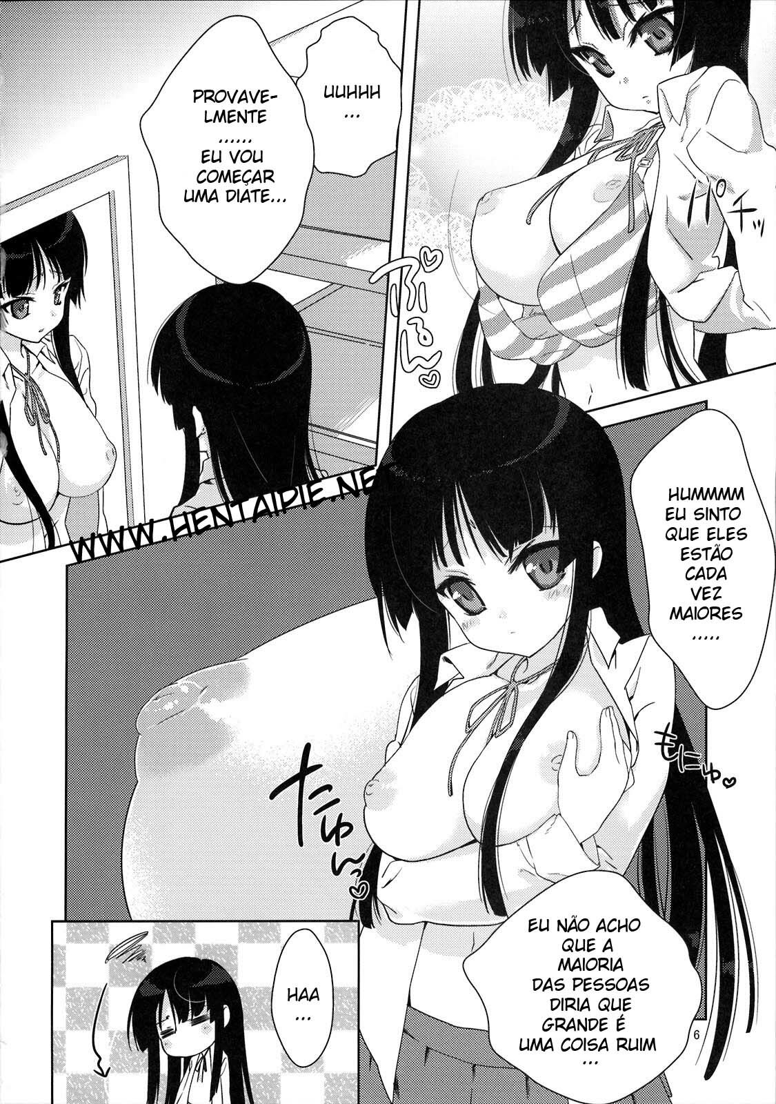 (C76) [Nama Cream Biyori (Nanase Meruchi)] Mio-tan! (K-ON!) [Portuguese-BR] [Hentai Pie] page 5 full