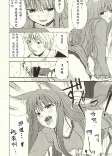 (Mimiket 16) [Neko no Paraiso (Neko no Te)] Ookami no Enbukyoku (Spice and Wolf) [Chinese] - page 15