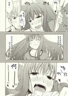 (Mimiket 16) [Neko no Paraiso (Neko no Te)] Ookami no Enbukyoku (Spice and Wolf) [Chinese] - page 17