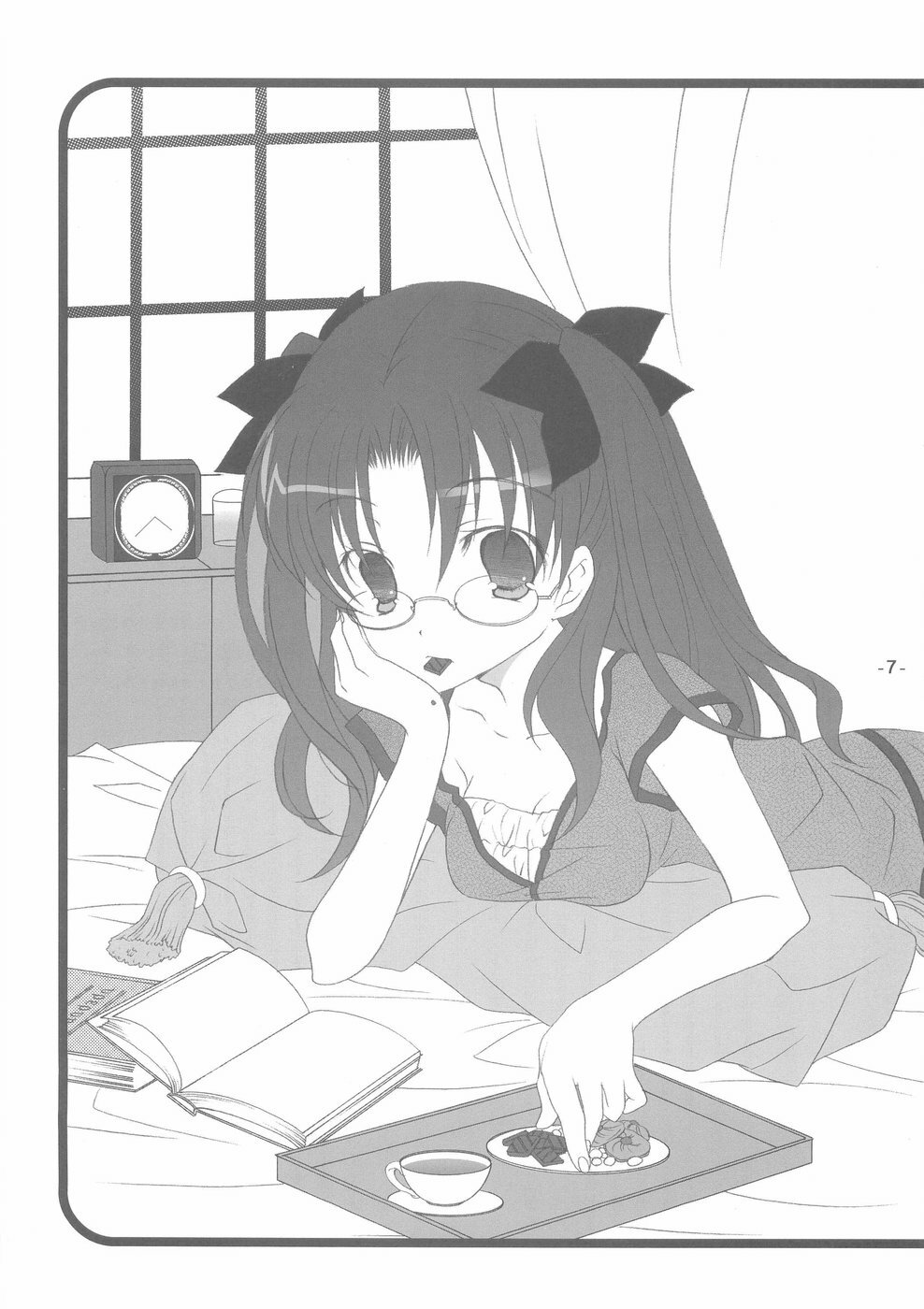 (Tsukiyomi no Utage) [Tenjikuya (Mochizuki Nana)] Rin no Gogo Tea (Fate/stay night) page 6 full