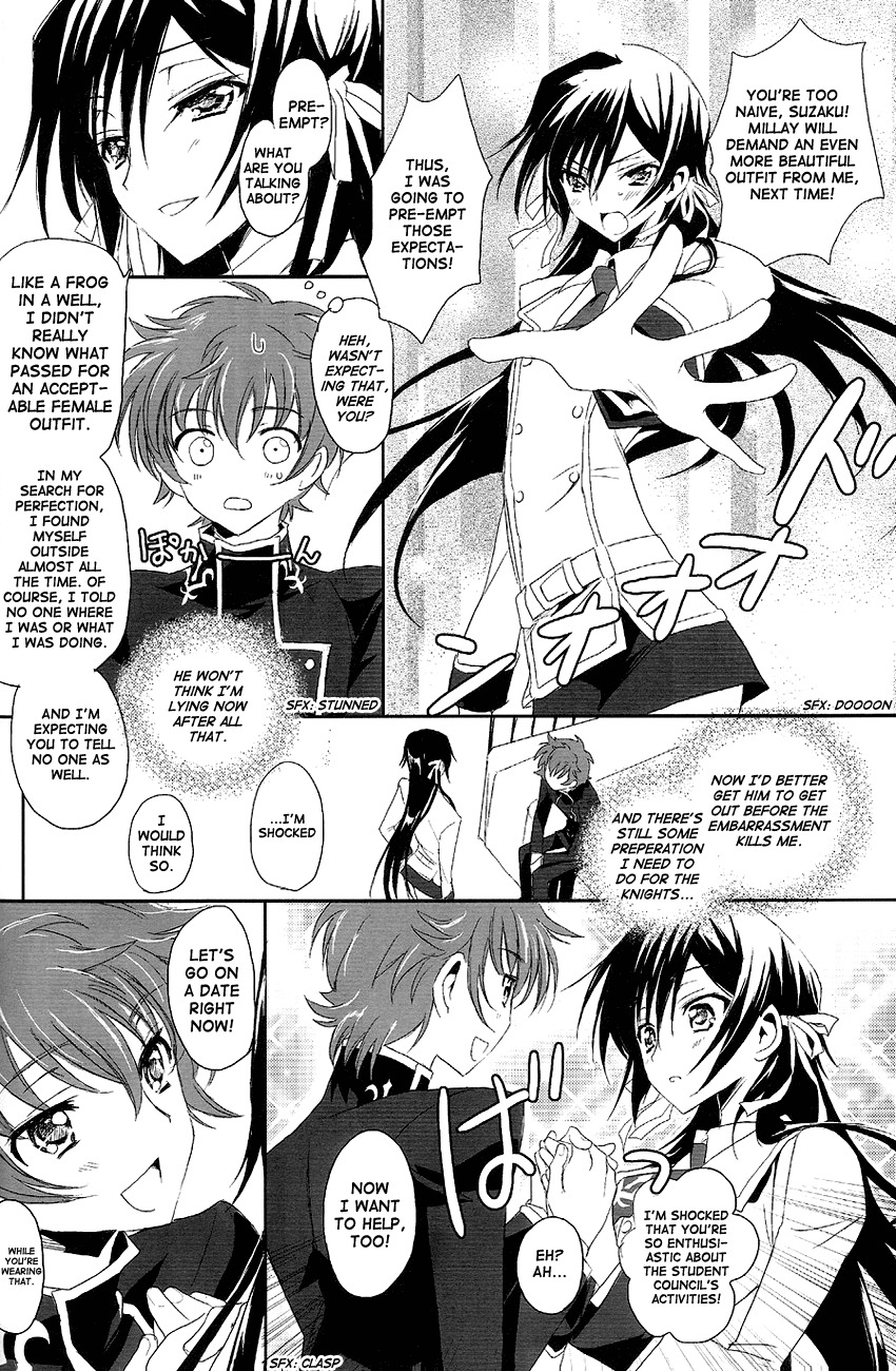 [Reflection (Panta)] Doki Doki Josou Date! Zenpen | Doki Doki Crossdressing Date! Part One (Code Geass) [English] [Dynasty Scans] page 10 full