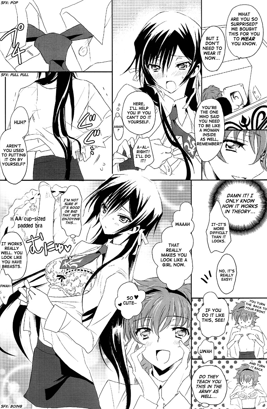 [Reflection (Panta)] Doki Doki Josou Date! Zenpen | Doki Doki Crossdressing Date! Part One (Code Geass) [English] [Dynasty Scans] page 14 full