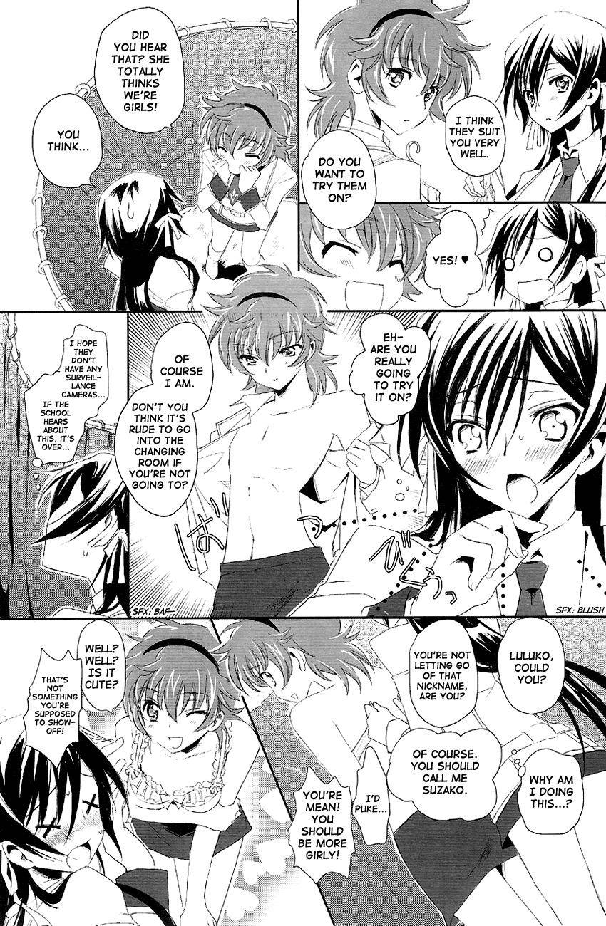 [Reflection (Panta)] Doki Doki Josou Date! Zenpen | Doki Doki Crossdressing Date! Part One (Code Geass) [English] [Dynasty Scans] page 5 full