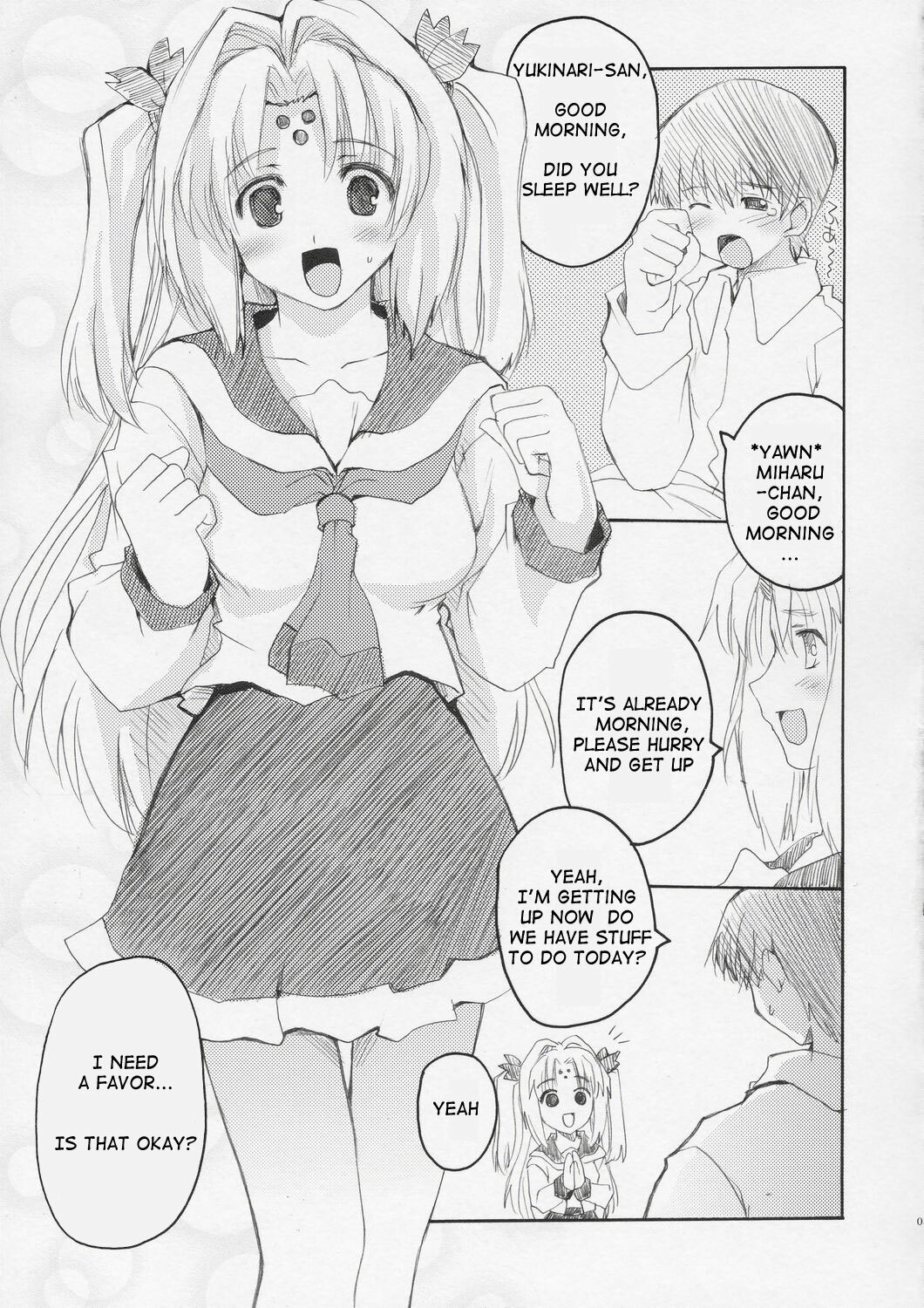 (C67) [Hachiouji Kaipan Totsugeki Kiheitai, PLASTIC DREAMER (Makita Yoshiharu)] HAPPY FEVER HEAT! (Girls Bravo) [English] [Doujin-World] page 4 full