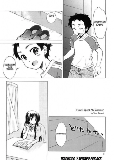 (C76) [SUKAPON-DO (Kagawa Tomonobu, Yano Takumi)] Lazy Summer (K-ON!) [Spanish] - page 4
