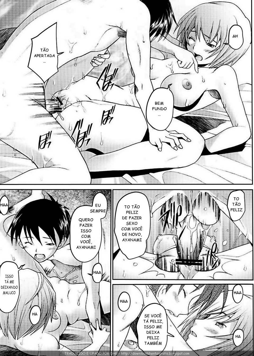(C69) [Kohakutei (Sakai Hamachi)] EDEN -Rei6- (Neon Genesis Evangelion) [Portuguese-BR] [DHG] page 13 full